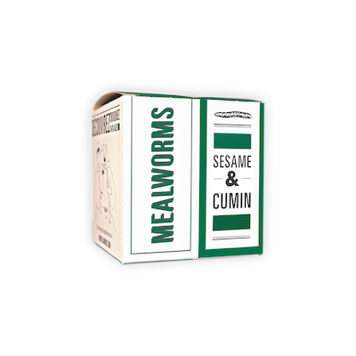 mealworms sesame and cumin