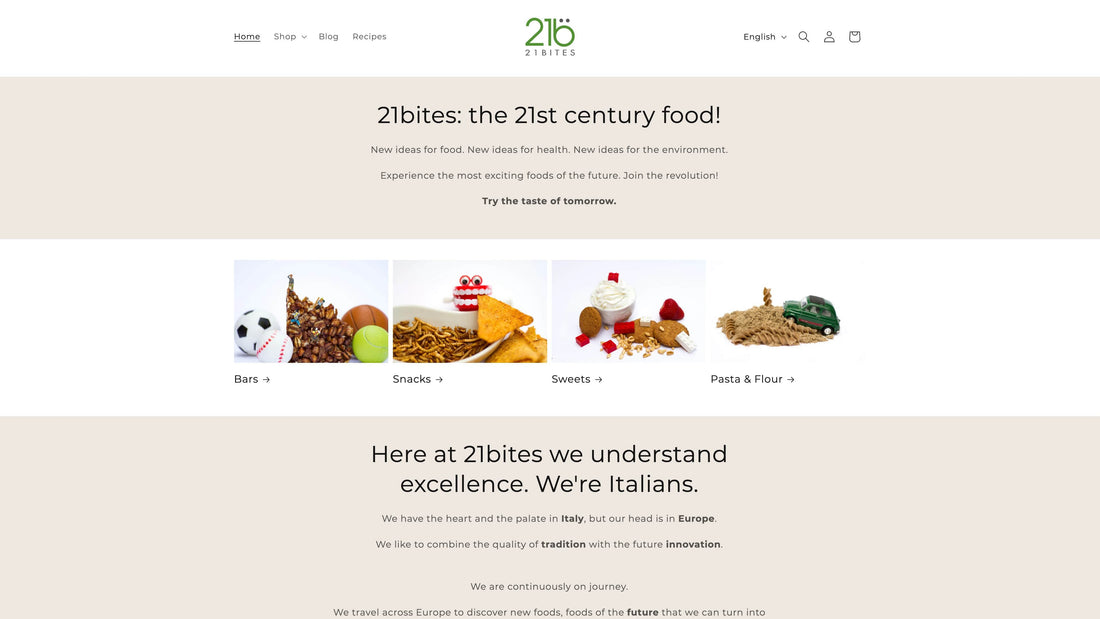 21bites new look screenshot