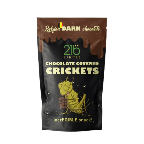 21bites - Dark chocolate covered crickets - 21bites
