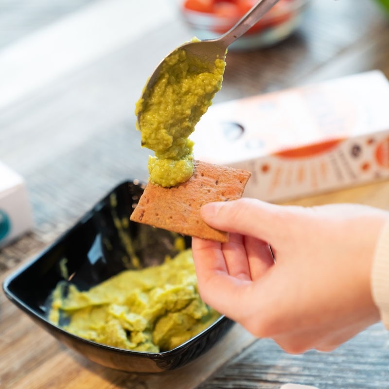 Crickè - Red tomato & Oregan cricket crackers - 21bites