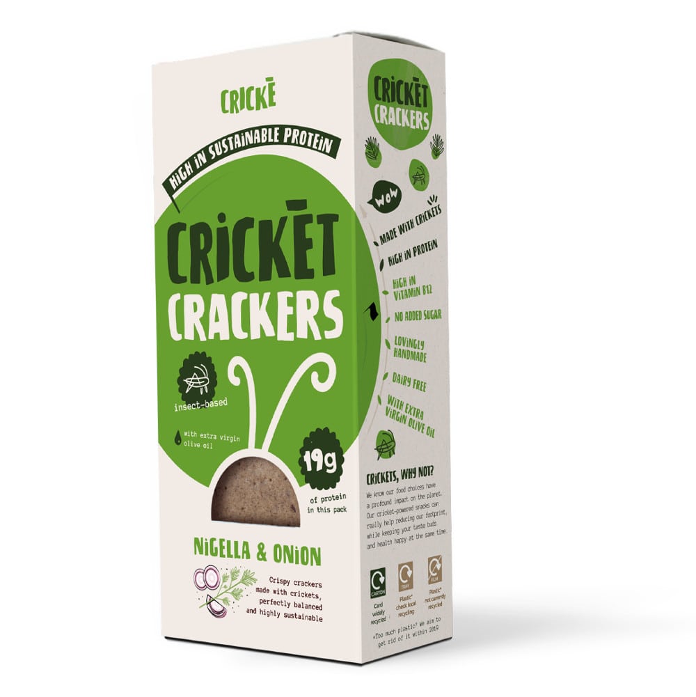 Crickè - Nigella & Onions cricket crackers - 21bites