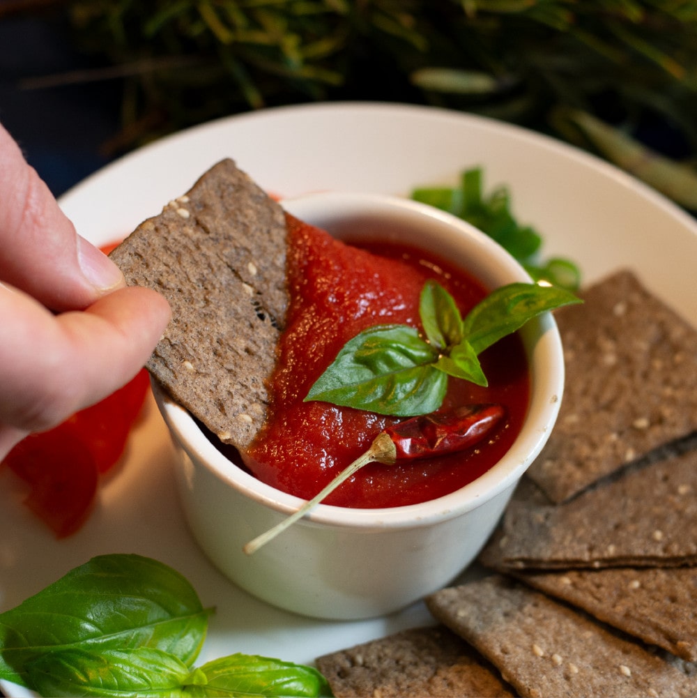 Crickè - Sunflower & Chia Seeds cricket crackers - 21bites