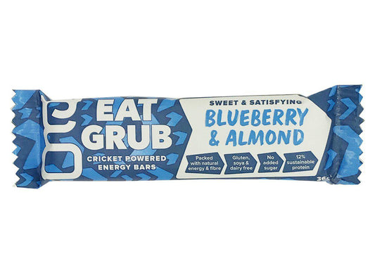 EatGrub Blueberry & almond energy bar - 21bites