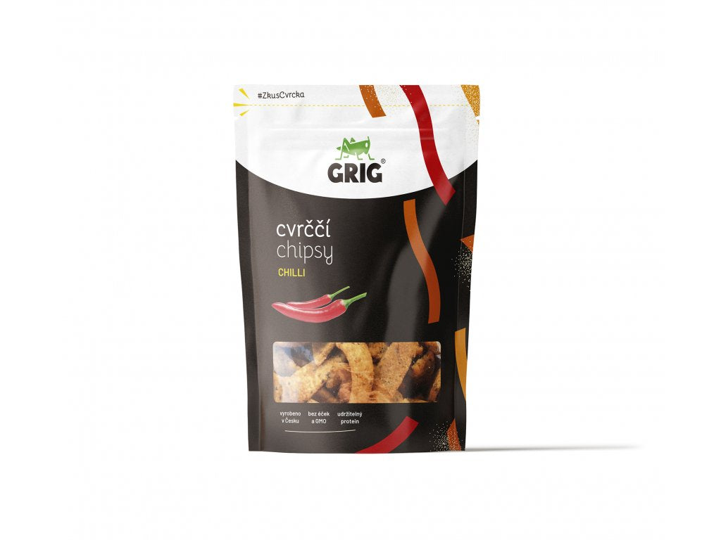 Grig - Chilli Cricket chips - 21bites