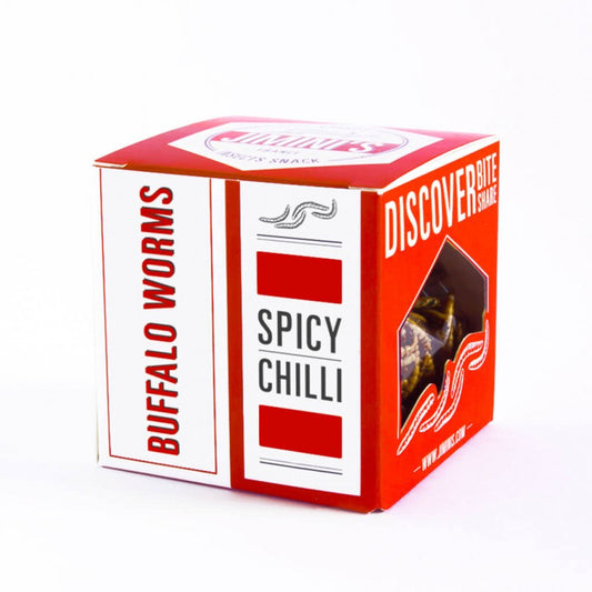 Jimini's - Tenebrio molitor edible insects spicy chilly