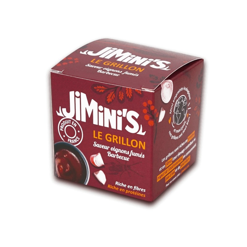 Jimini's - Crickets Smoked Onion and BBQ - 21bites