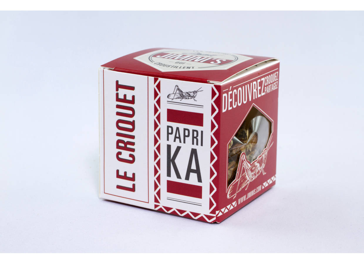 Jiminis - Edible grasshoppers paprika