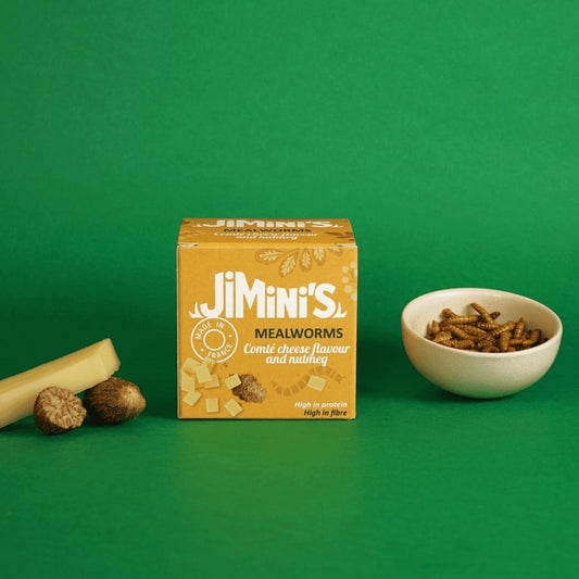 Jimini's - Mealworms Comte cheese and Nutmeg - 21bites