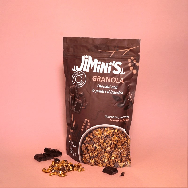 Jimini's - Dark chocolate Granola - 21bites