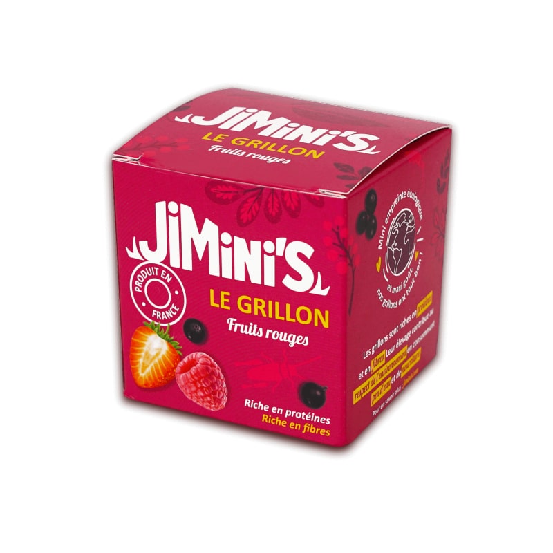 Jimini's - Red Berries Crickets - 21bites