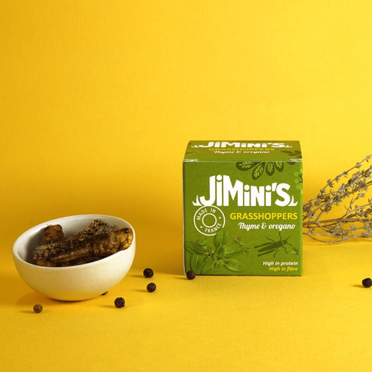 Jimini's - Grasshoppers Thyme & Oregano - 21bites