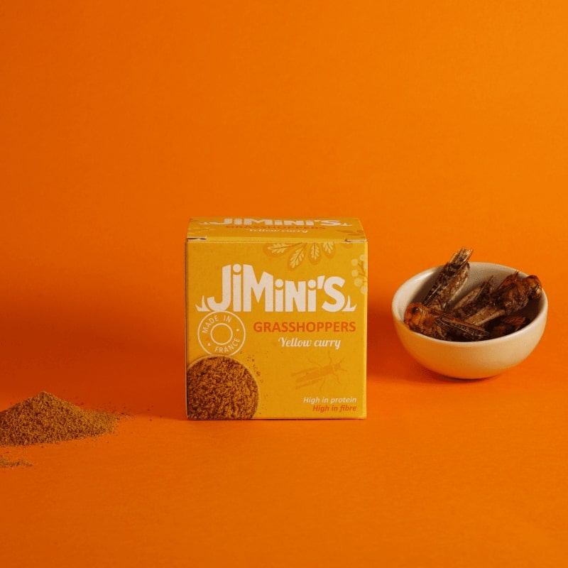 Jimini's - Grasshoppers yellow curry - 21bites