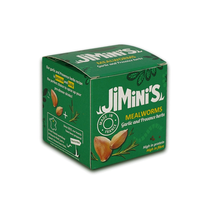 Jimini's - Mealworms Garlic and Provence Herbs - 21bites