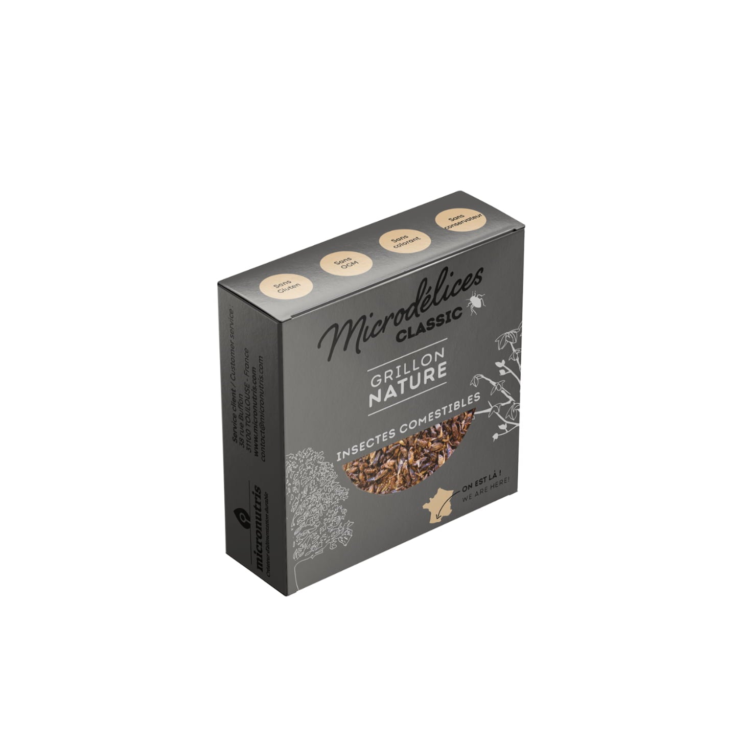 Micronutris - Crickets Nature Classic - 21bites