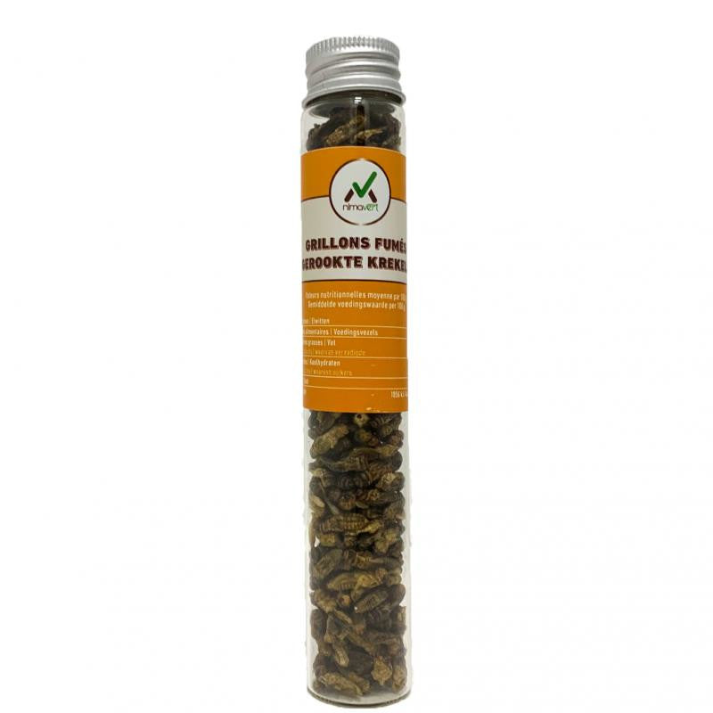Nimavert - Smoked crickets tube - 21bites