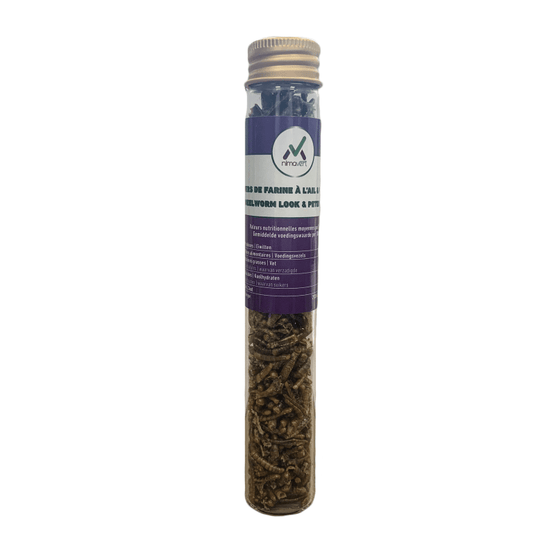 Nimavert - Garlic parsley mealworms tube - 21bites