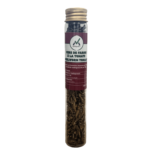 Nimavert - Tomato mealworms tube - 21bites