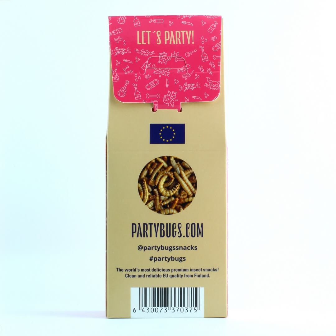 Party Bugs - Himalayan Salt Mealworms - 21bites