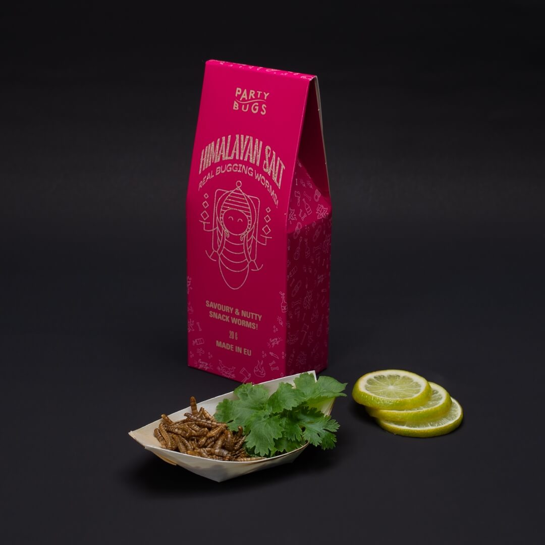 Party Bugs - Himalayan Salt Mealworms - 21bites