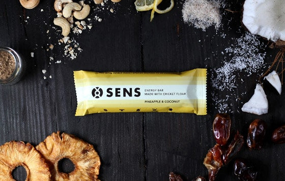 Sens Pineapple & Coconut energy bar - 21bites