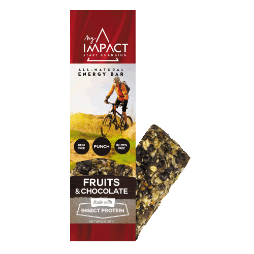 Micronutris - My Impact Fruit chocolate energy bar - 21bites