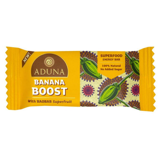 Aduna Baobab banana boost energy bar - 21bites