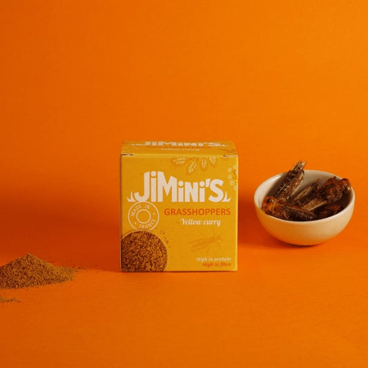 Jimini's - Grasshoppers yellow curry - 21bites