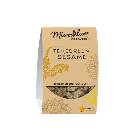 Micronutris - Crickets Sesame Crackers - 21bites