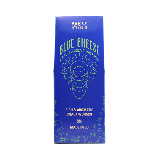 Party Bugs - Blue Cheese Mealworms - 21bites