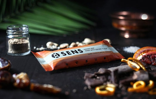 Sens Dark Choco & Orange energy bar - 21bites