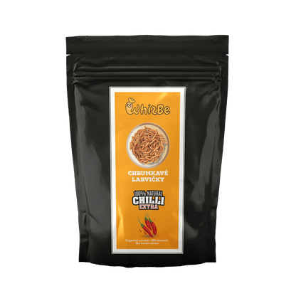 Whizbe - Mealworms extra chilli - 21bites