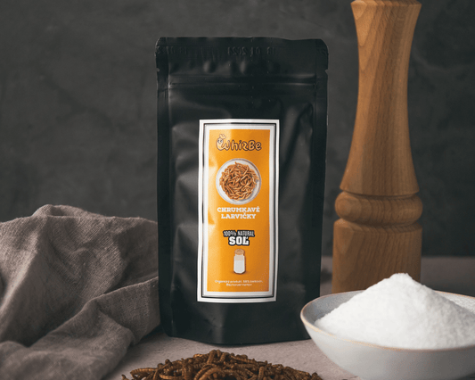 Whizbe - Salted mealwoms - 21bites